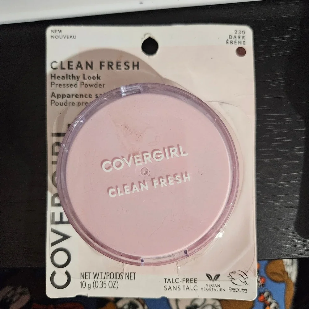 Covergirl Clean Fresh‎ Healthy Look Pressed Powder 230 Dark Ebene NEW